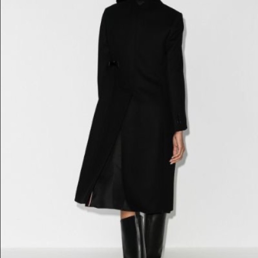 Prada Black Wool Coat